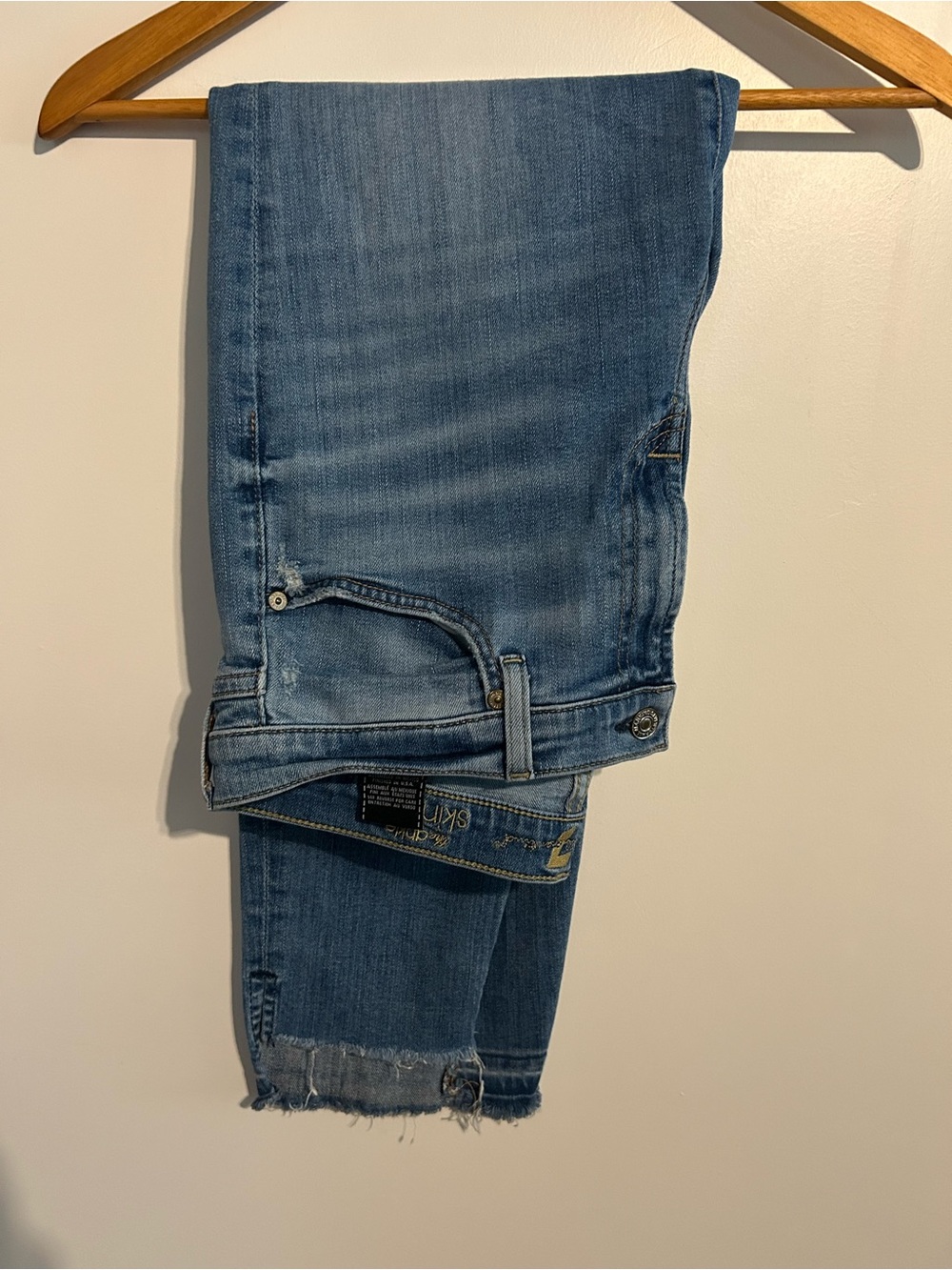 7 For All Mankind The Ankle Skinny Jeans